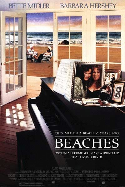 L'affiche du film Beaches