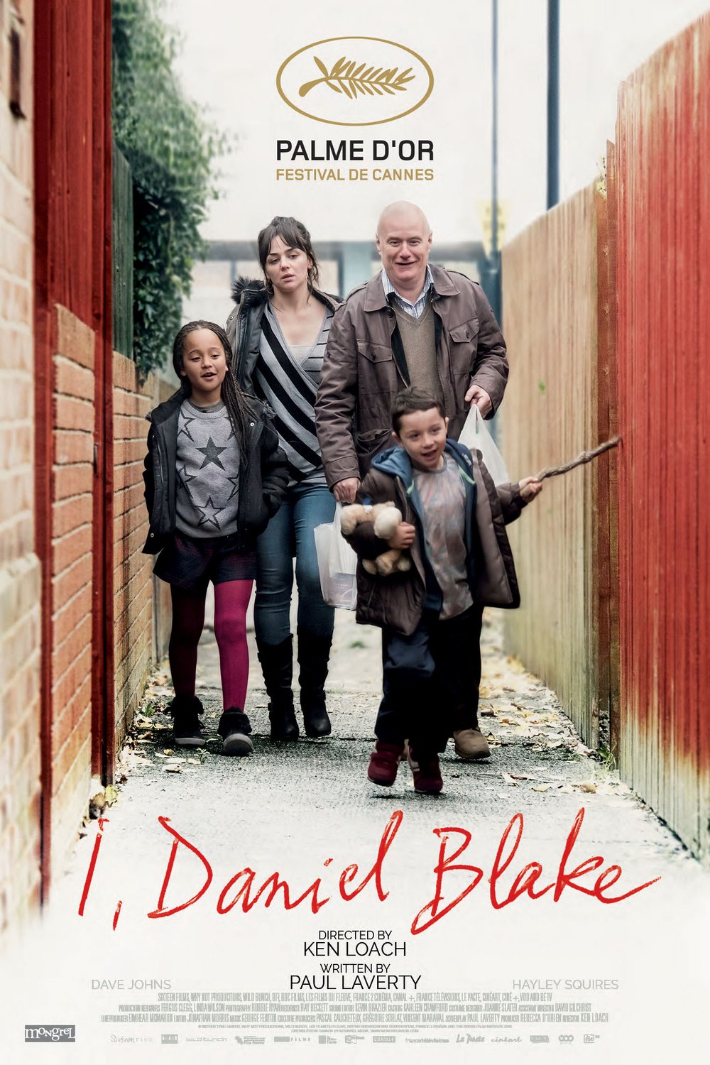 L'affiche du film I, Daniel Blake