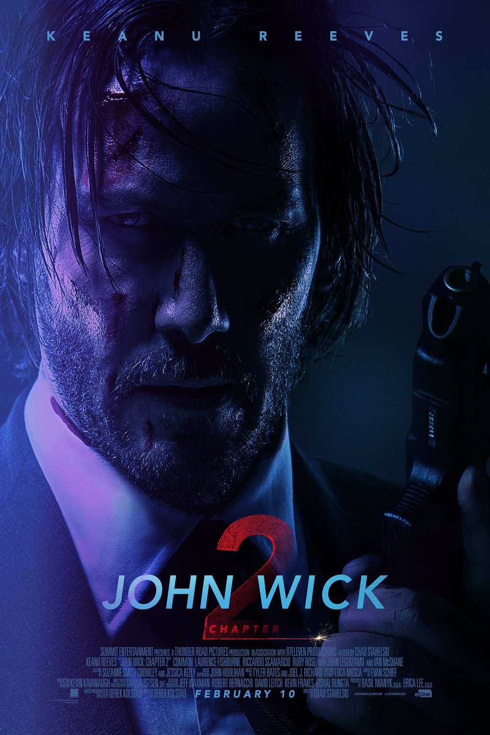 L'affiche du film John Wick: Chapter 2