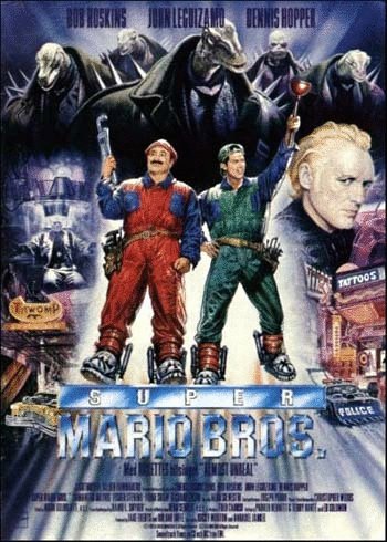 L'affiche du film Super Mario Bros.