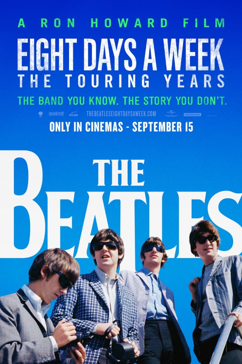 L'affiche du film The Beatles: Eight Days a Week: The Touring Years