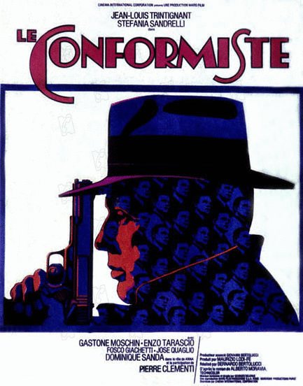 L'affiche du film Il Conformista