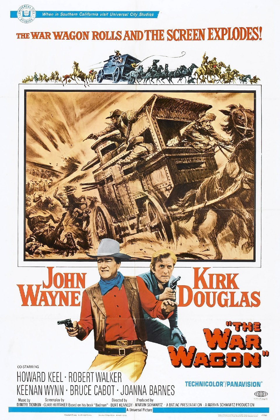 L'affiche du film The War Wagon