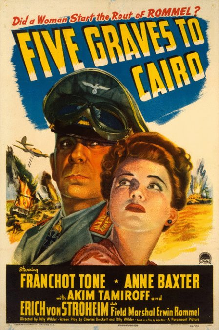 Poster of the movie Five Graves to Cairo