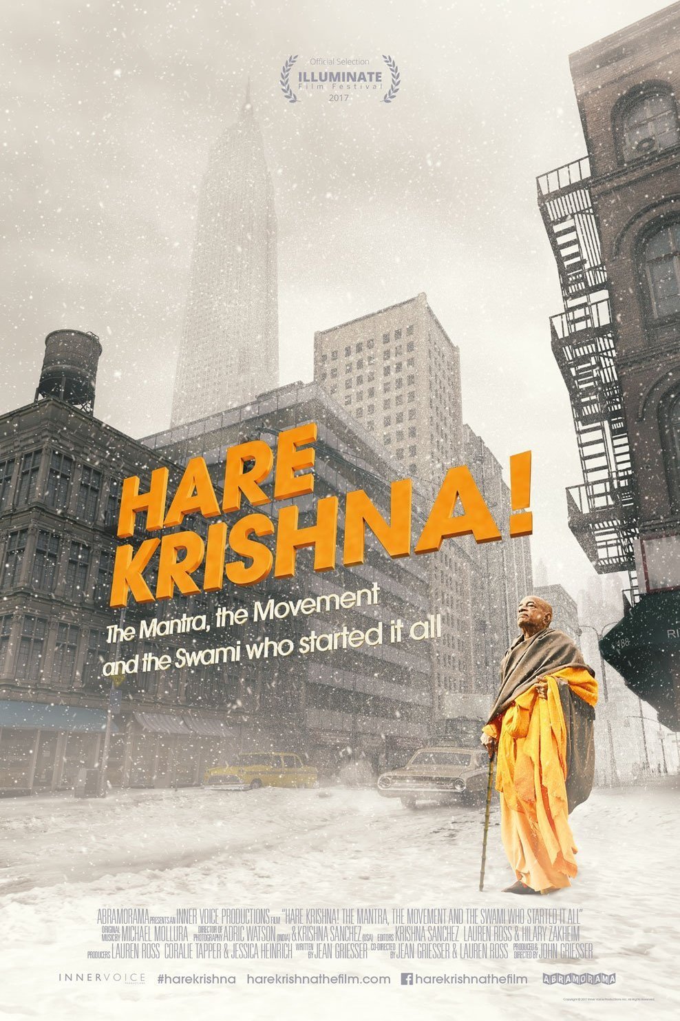 Poster of the movie Hare Krishna! The Mantra, the Movement and the Swami Who Started It All