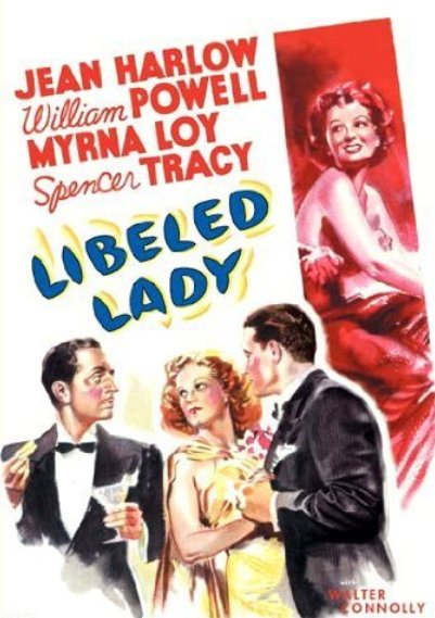 L'affiche du film Libeled Lady