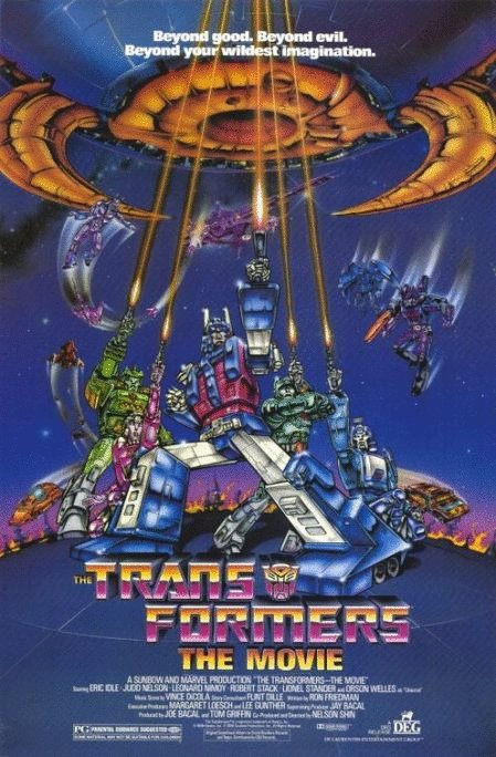 L'affiche du film The Transformers: The Movie