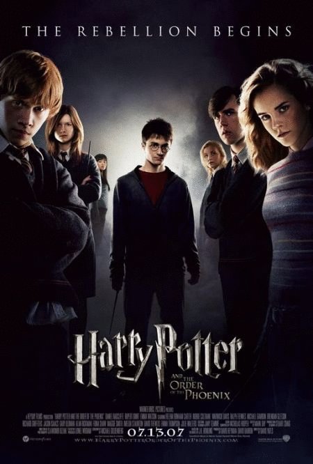 L'affiche du film Harry Potter and the Order of the Phoenix