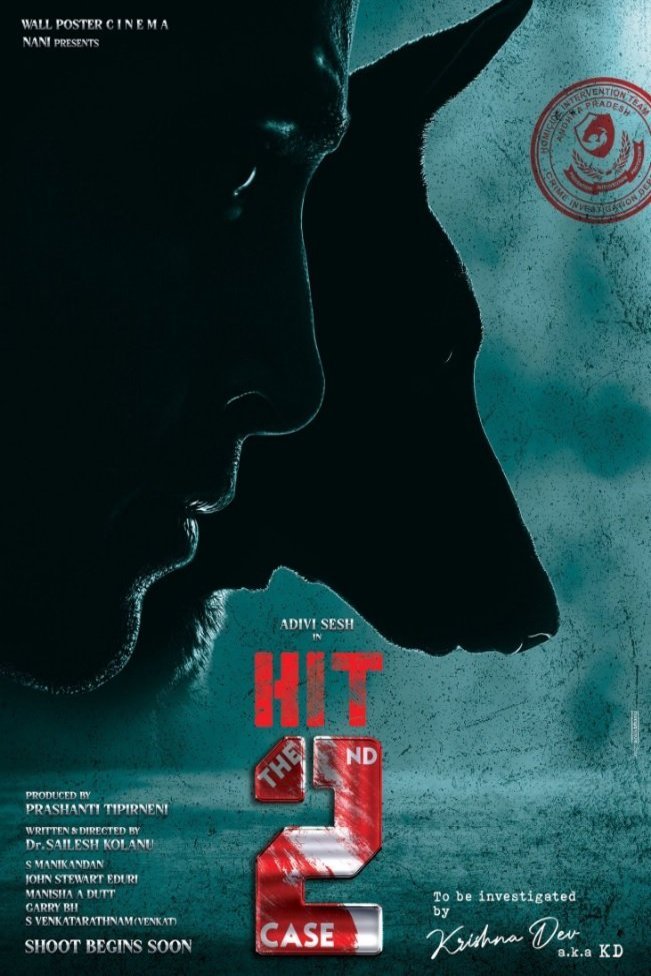 Telugu poster of the movie HIT: The 2nd Case