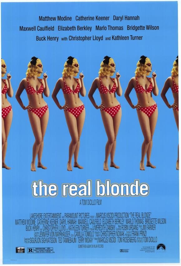 L'affiche du film The Real Blonde