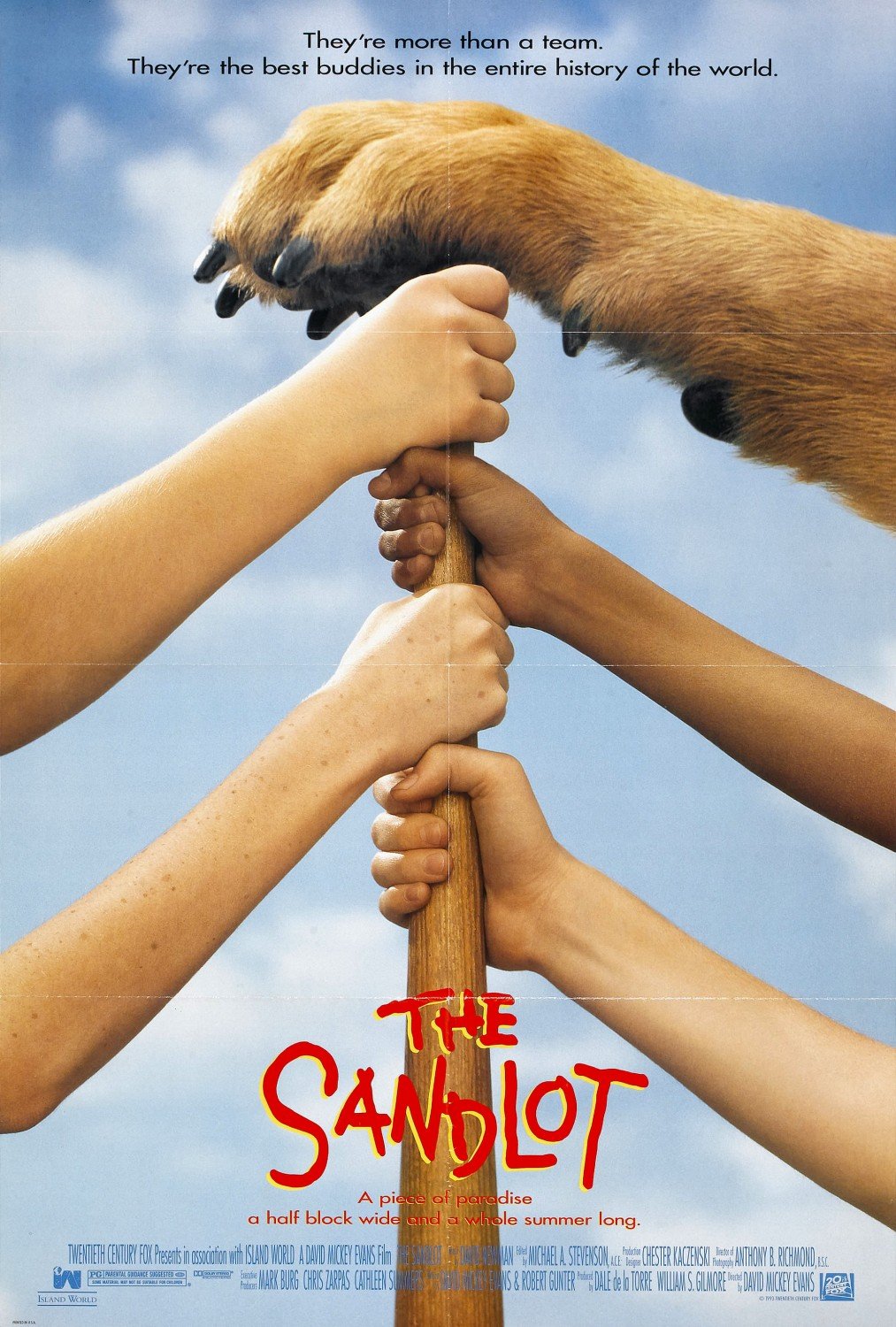 L'affiche du film The Sandlot