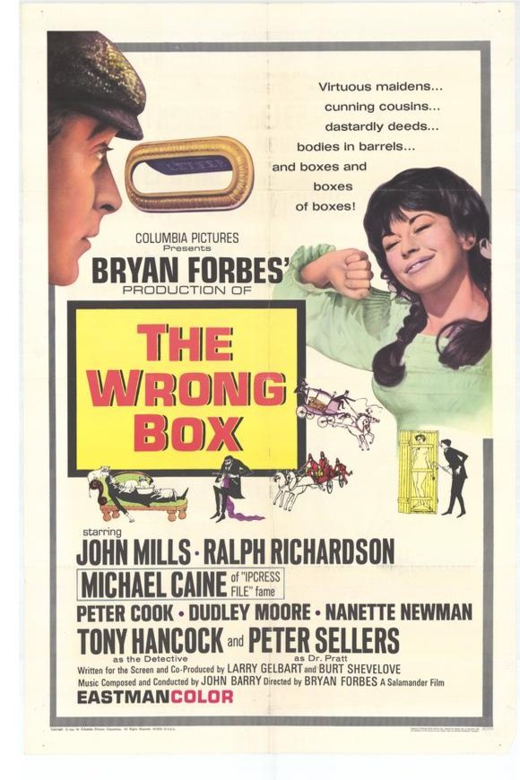 L'affiche du film The Wrong Box