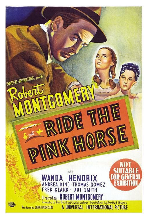 L'affiche du film Ride the Pink Horse