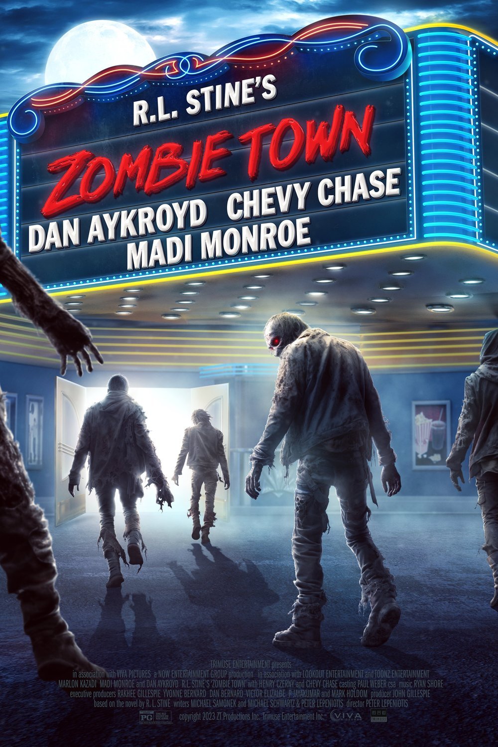 L'affiche du film Zombie Town