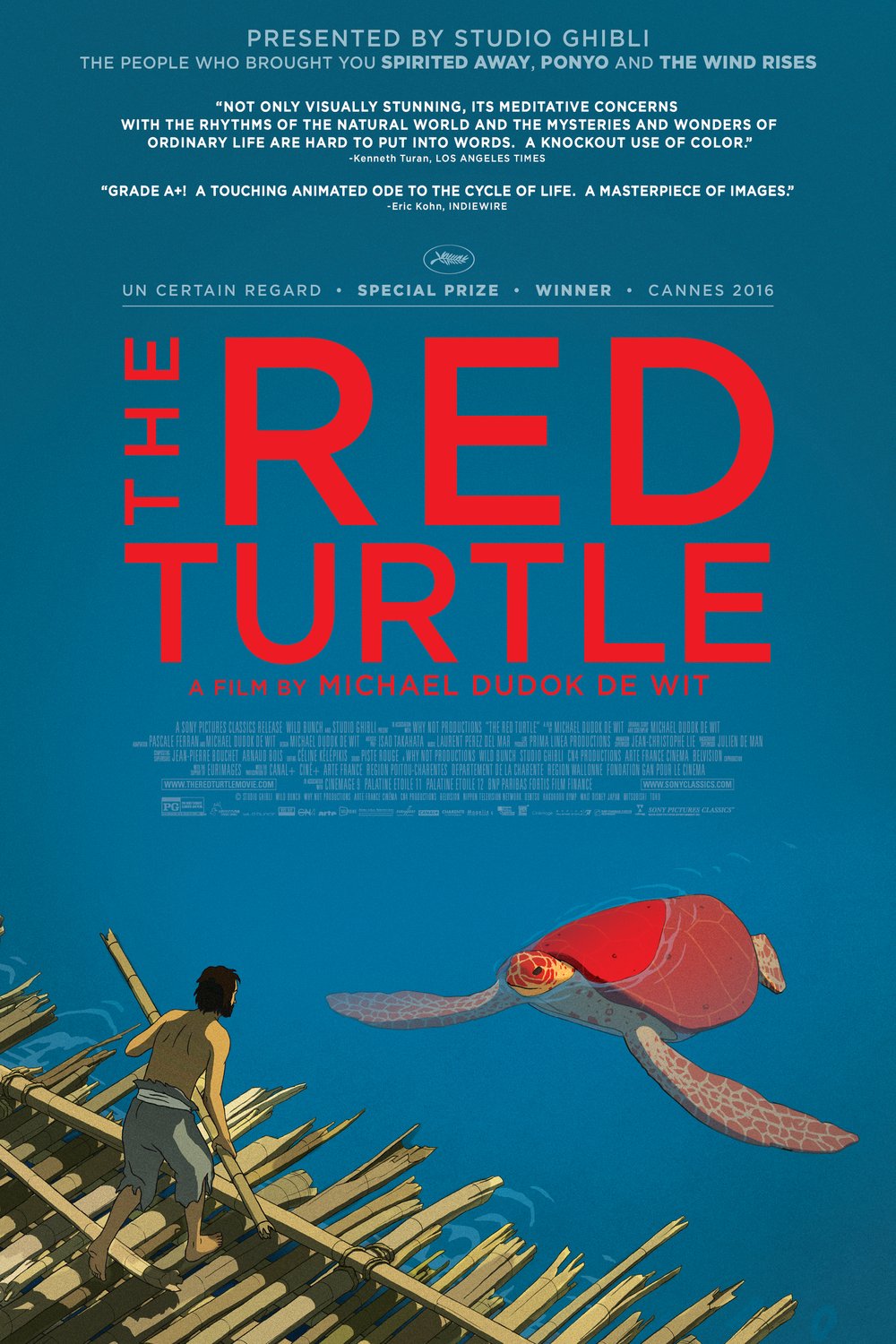 Poster of the movie The Red Turtle