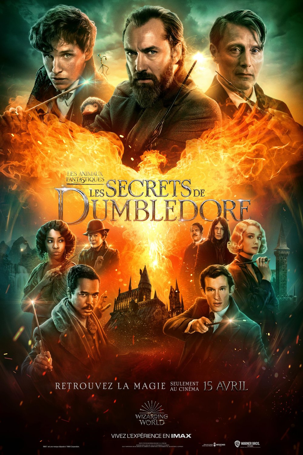 Poster of the movie Les Animaux fantastiques: Les secrets de Dumbledore