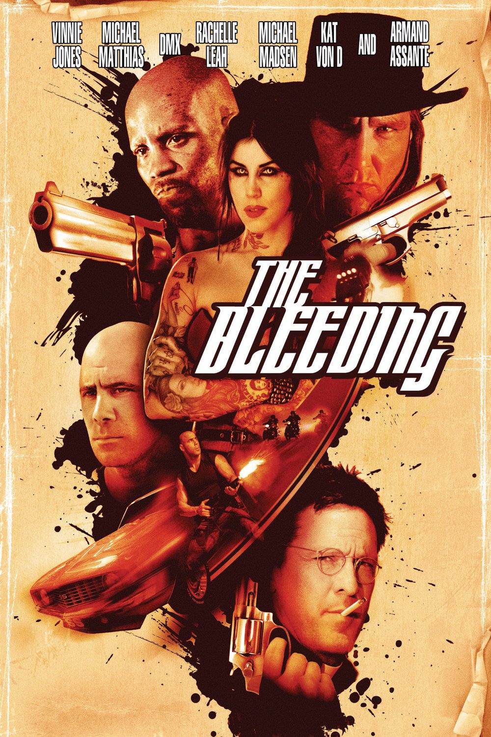 L'affiche du film The Bleeding