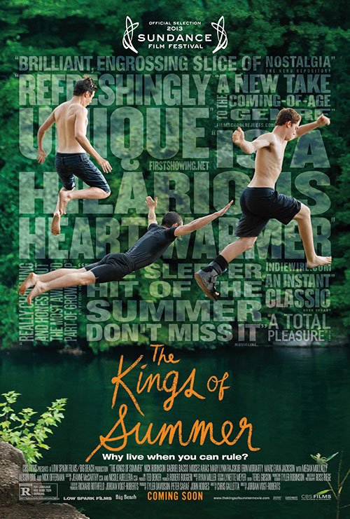 L'affiche du film The Kings of Summer