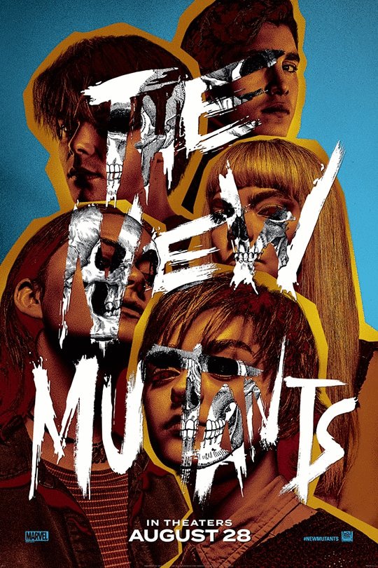 L'affiche du film The New Mutants