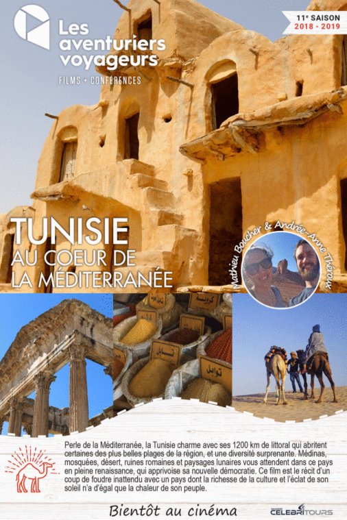 Poster of the movie Les aventuriers voyageurs: Tunisie - au coeur de la Méditerranée