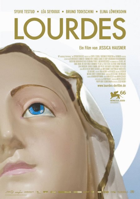 L'affiche originale du film Lourdes en allemand