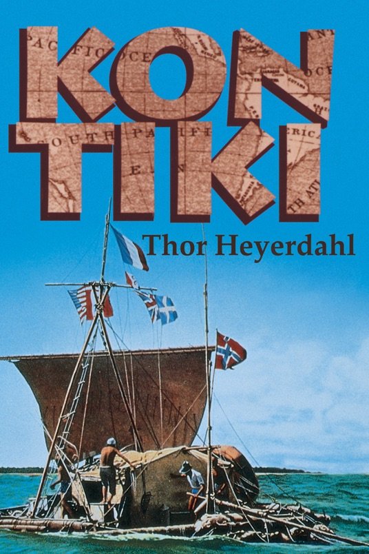 L'affiche originale du film Kon-Tiki en norvégien