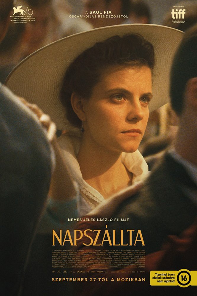 L'affiche originale du film Napszállta en hongrois