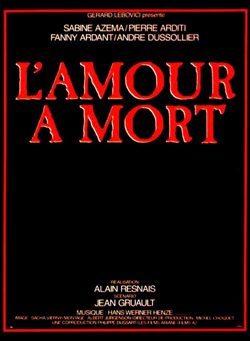 Poster of the movie L'Amour à mort