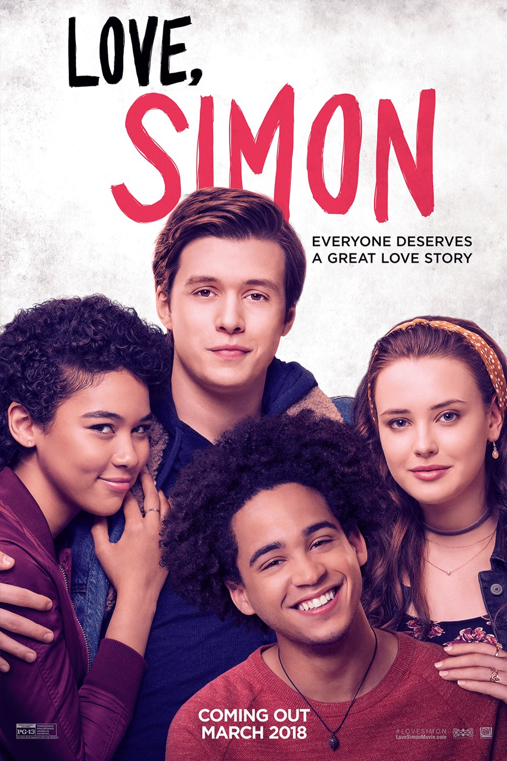 L'affiche du film Love, Simon