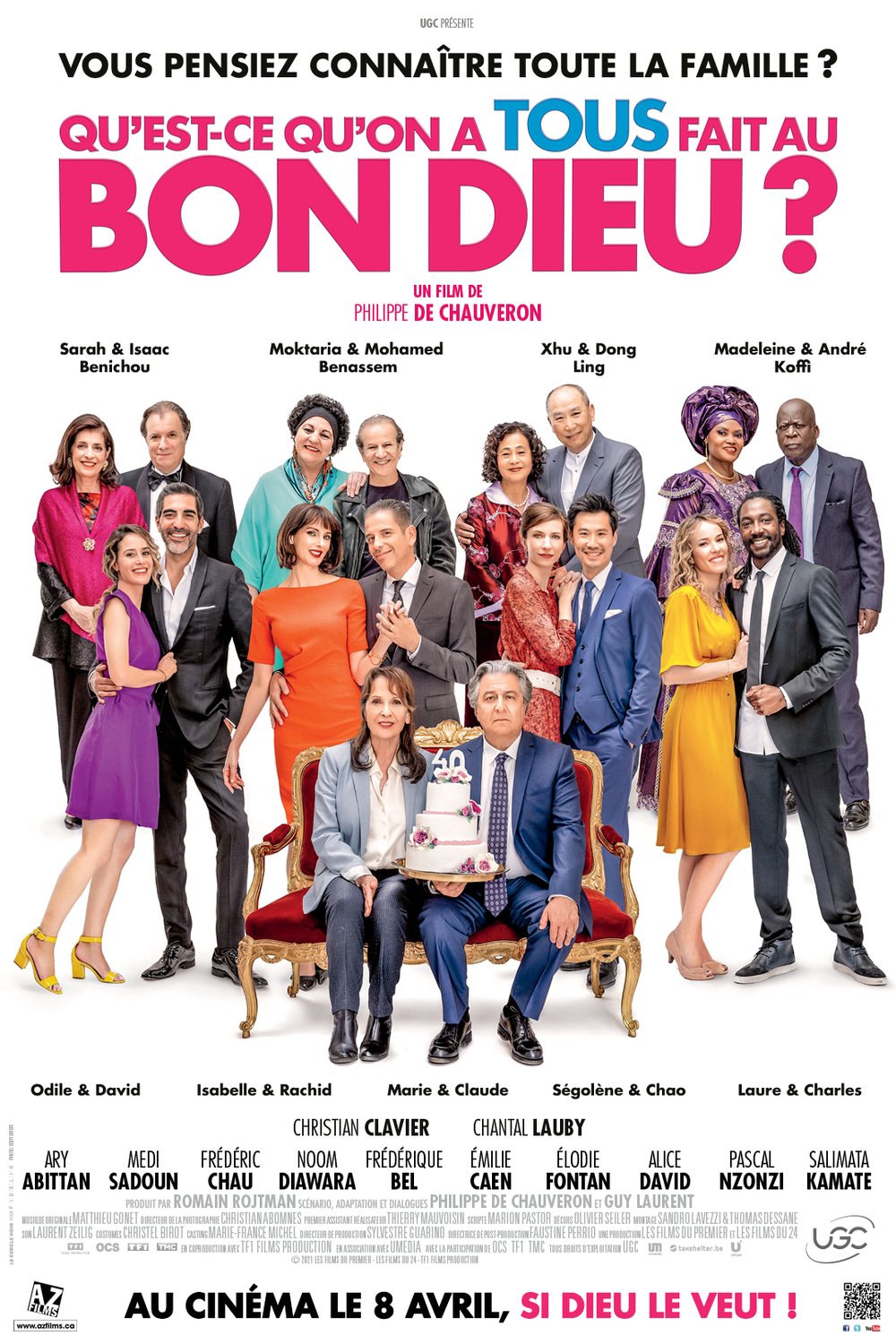 Poster of the movie Qu'est-ce qu'on a tous fait au Bon Dieu?
