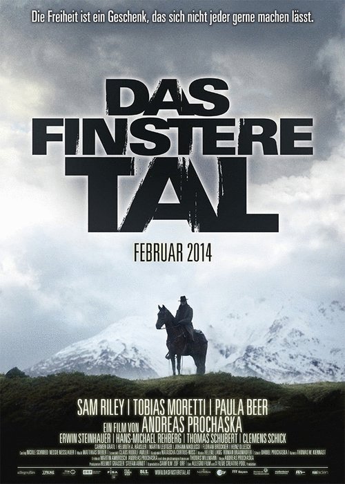 L'affiche originale du film Das finstere Tal en allemand