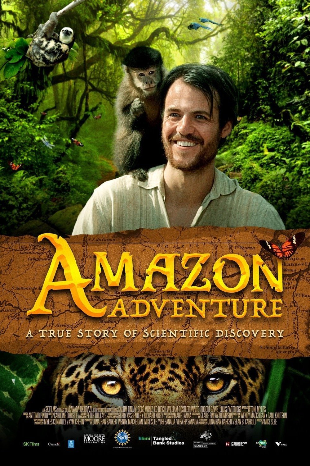 L'affiche du film Amazon Adventure