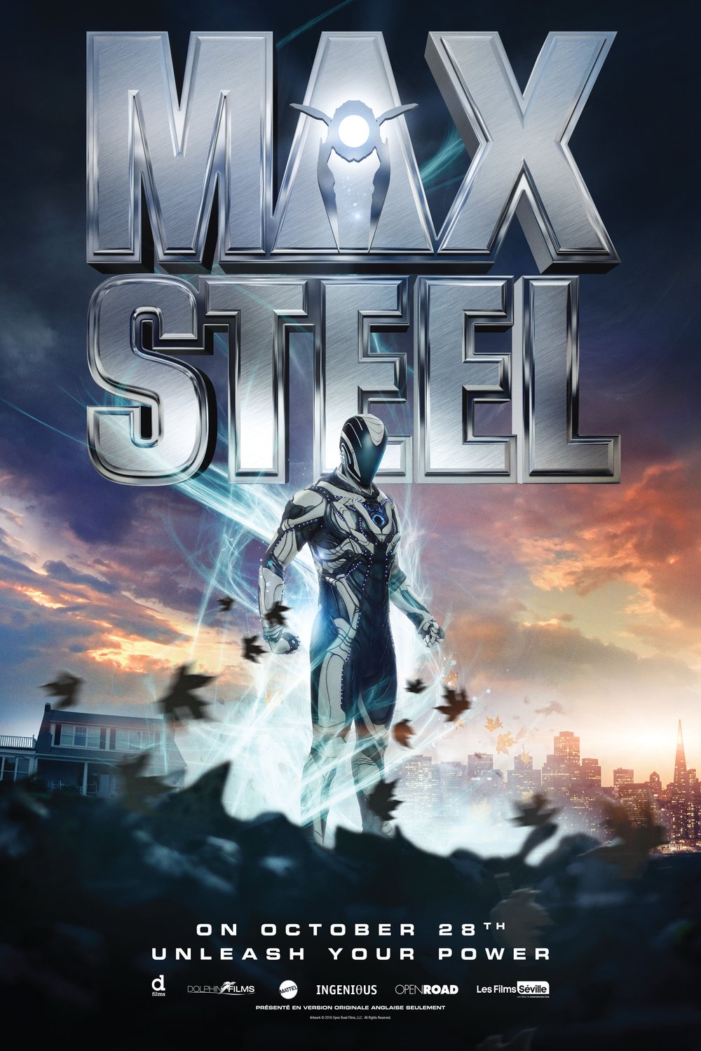L'affiche du film Max Steel