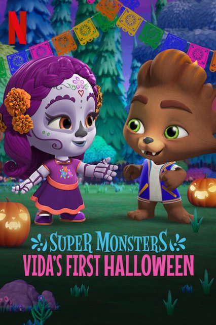 L'affiche du film Super Monsters: Vida's First Halloween