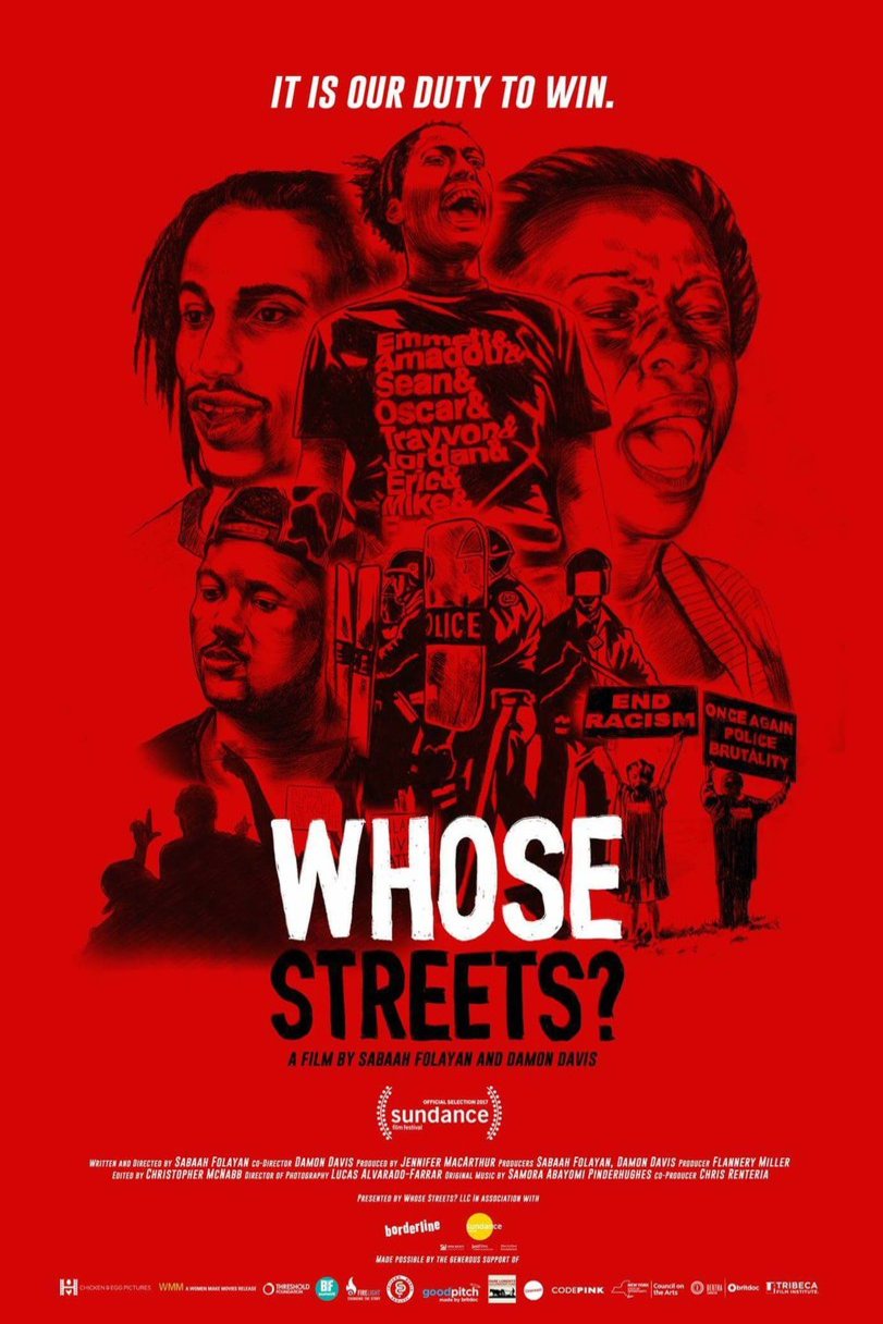 L'affiche du film Whose Streets?